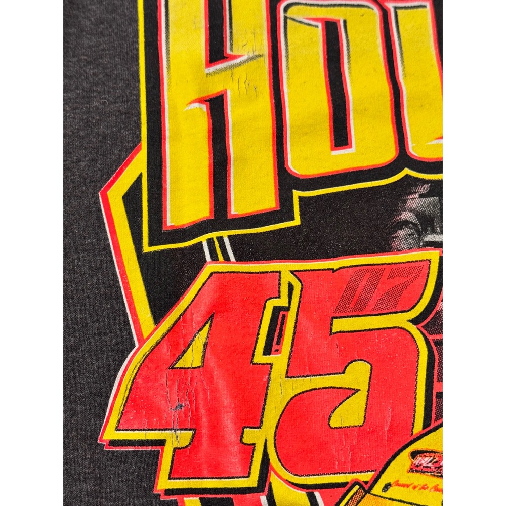 Chase Holland 45 Racing T-Shirt Graphic Tee Charcoal  Men's XL - Picture 4 of 5